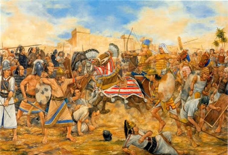 Le battaglie di Carchemish e Hamat (605 a.C.)
