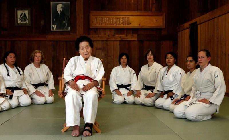 Fukuda Sensei. L’unica donna ad aver ottenuto il grado di Jūdan.